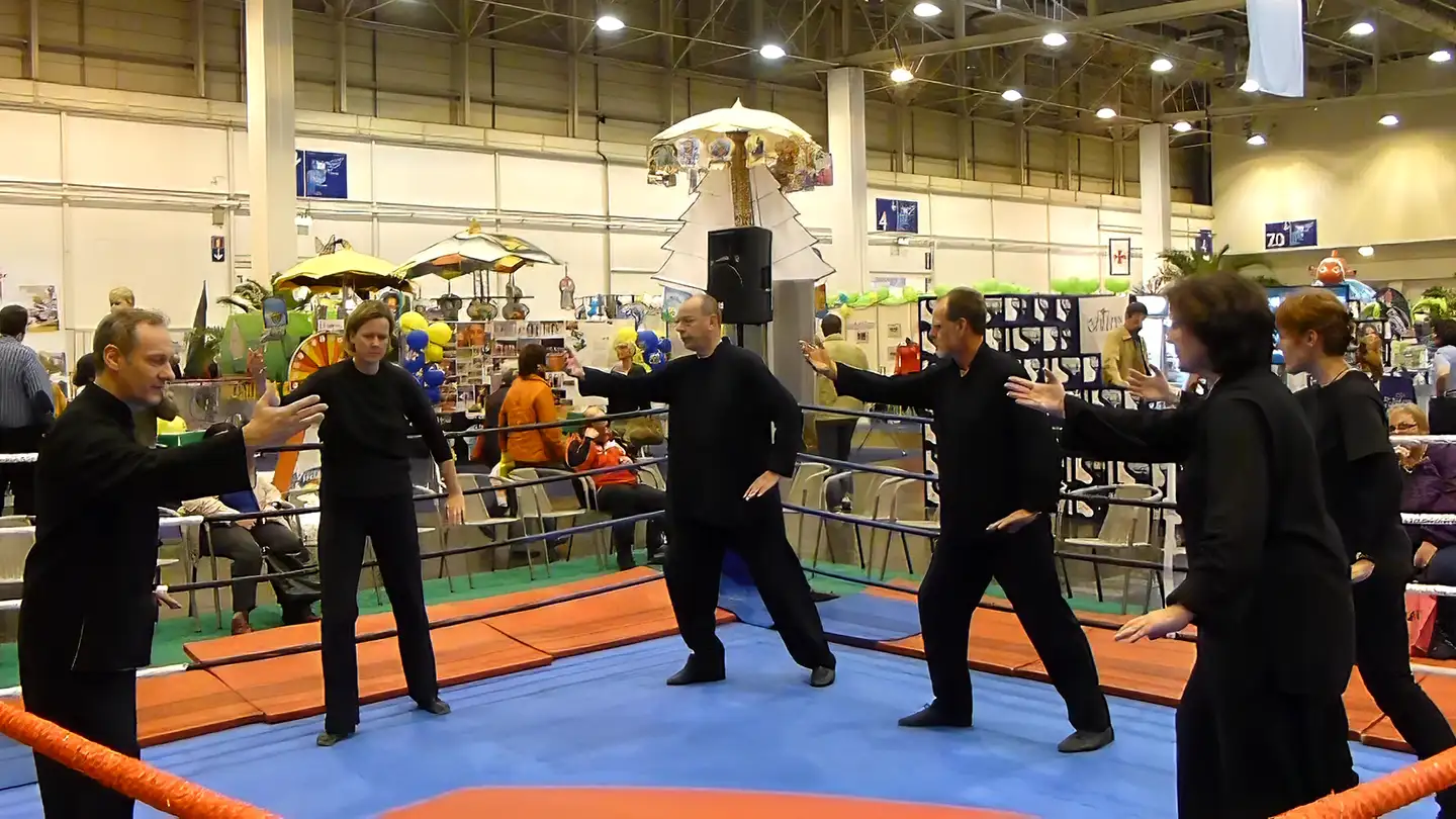 Taijiquan und Qigong-Demonstration Messe Essen